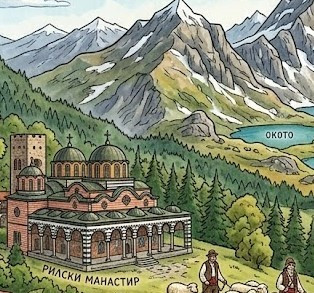 Повърхнина на България - планини